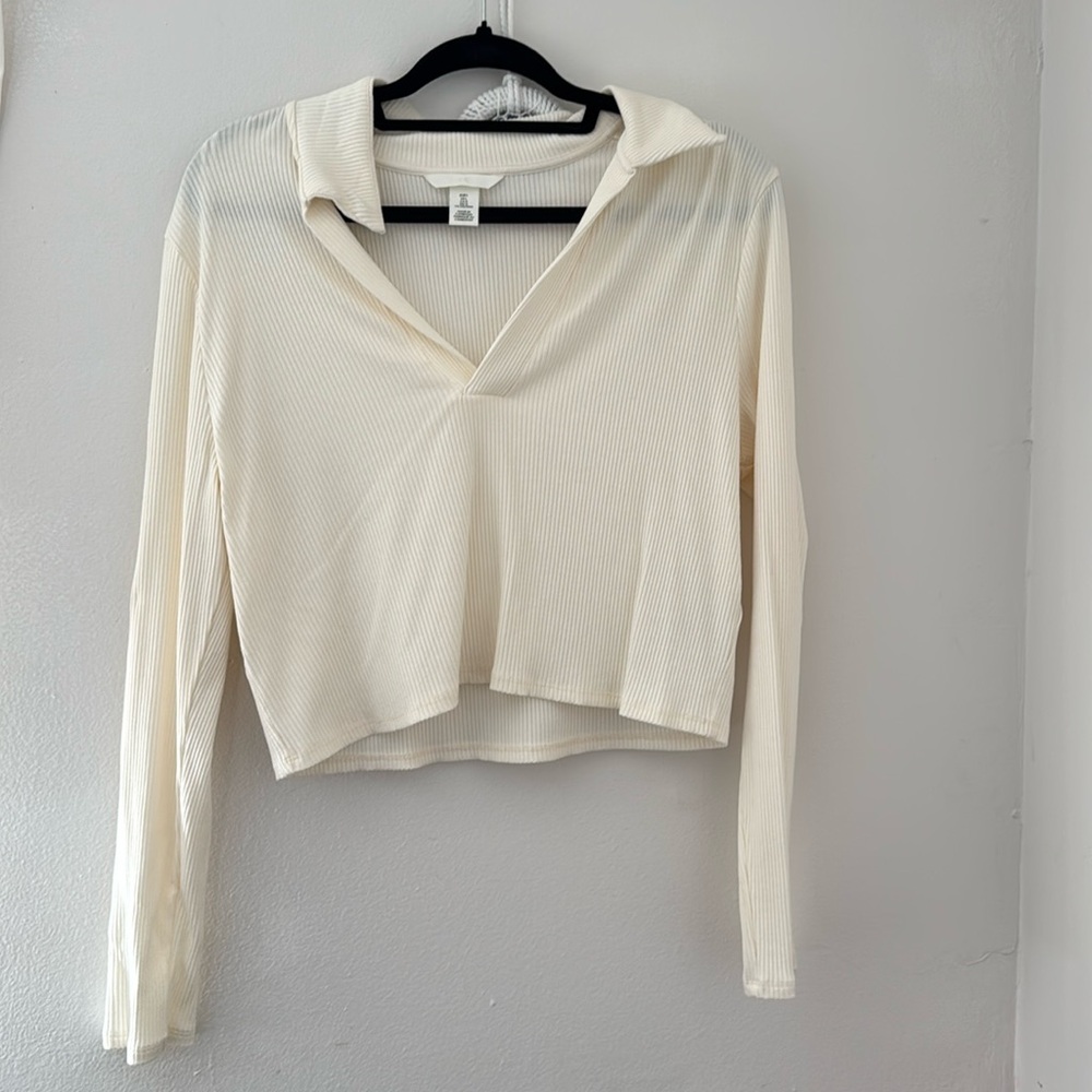 Long Sleeve Crop Top